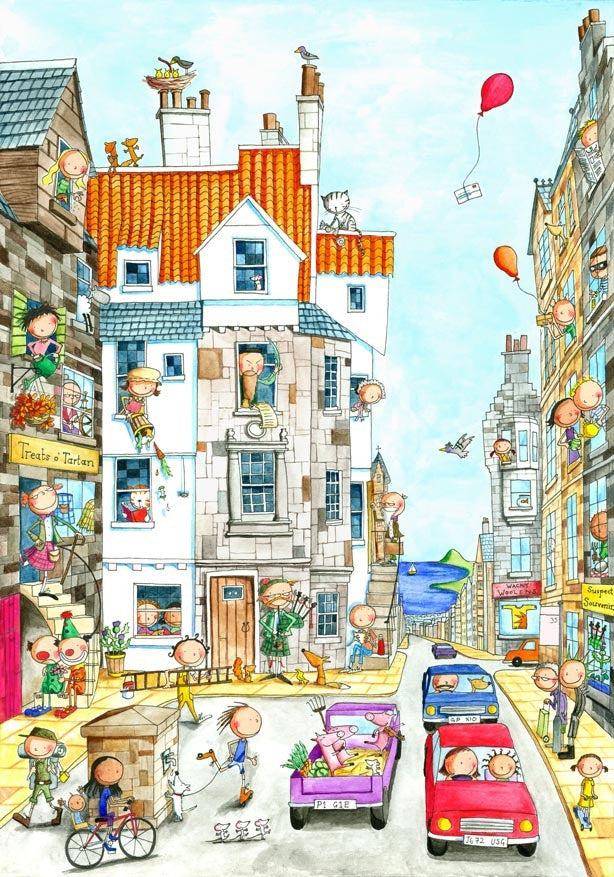 John Knox's House Postcard