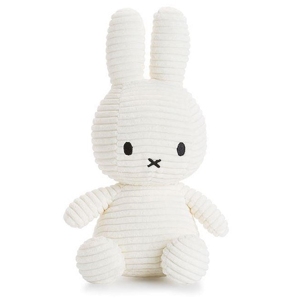 White Miffy Corduroy Soft Toy
