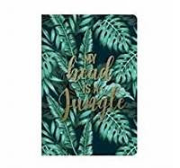 My Head is a Jungle Medium Plain Notebook