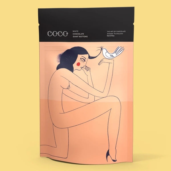 White Chocolate Giant Buttons