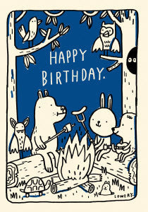 Animals Birthday Campfire