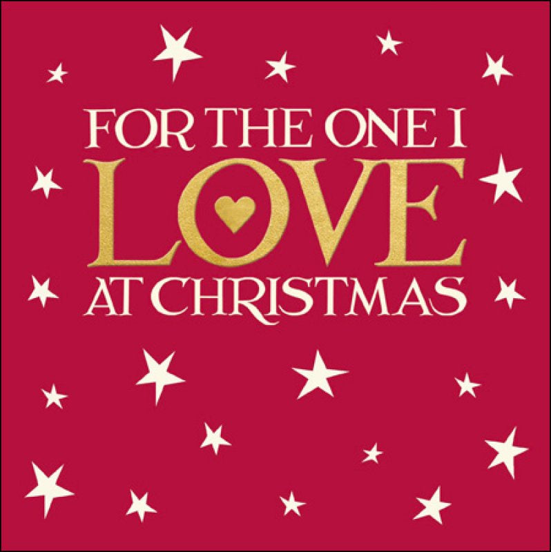 Emma Bridgewater The One I Love Christmas Card