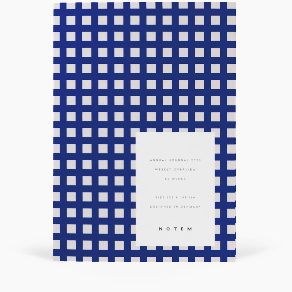 Alva Annual Journal 2020 A6 Indigo by Notem