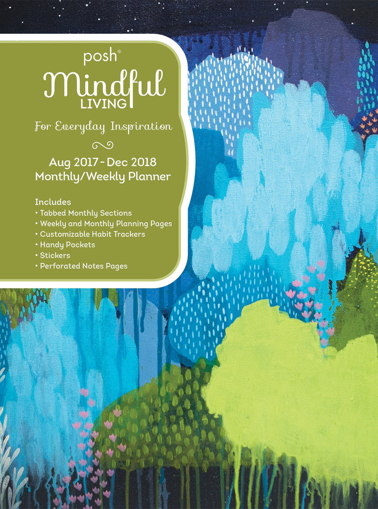 2017/2018 Posh Mindful Living Diary