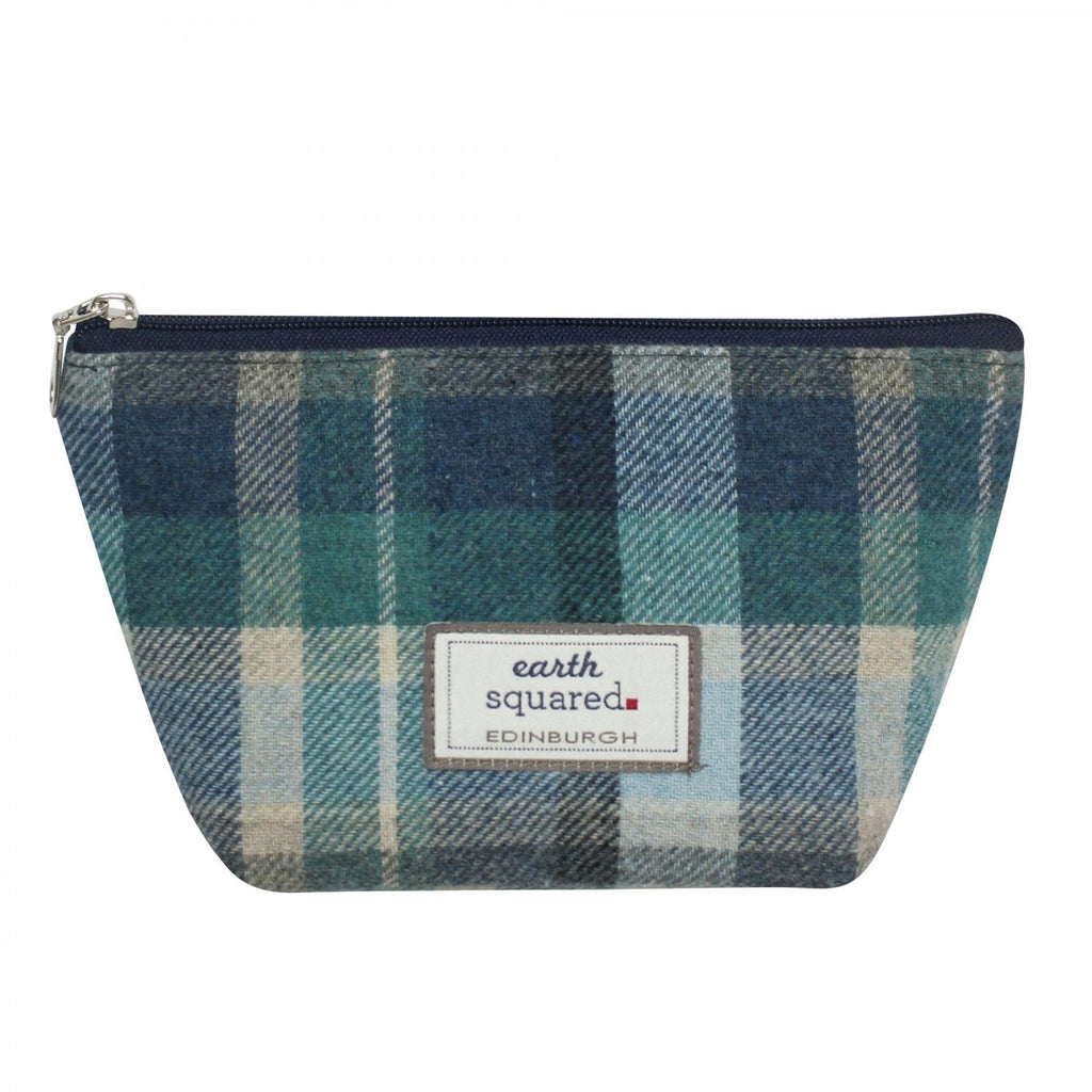 Cloudburst Tweed Make Up Bag