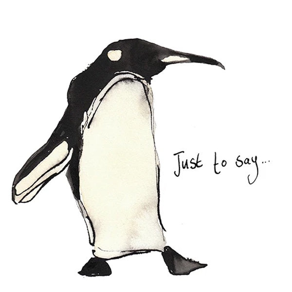 Pablo Just to Say Card by Catherine Rayner