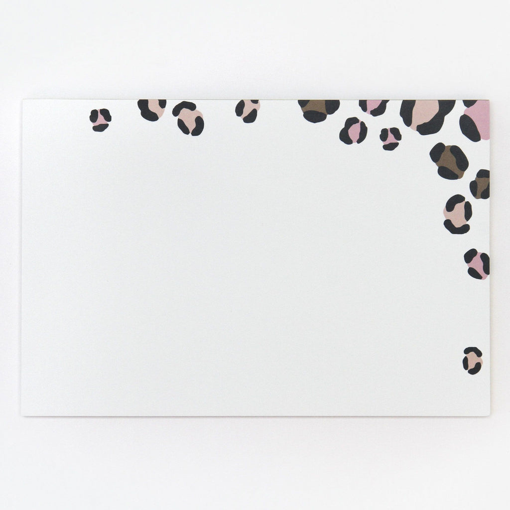 Leopard Print Deskpad