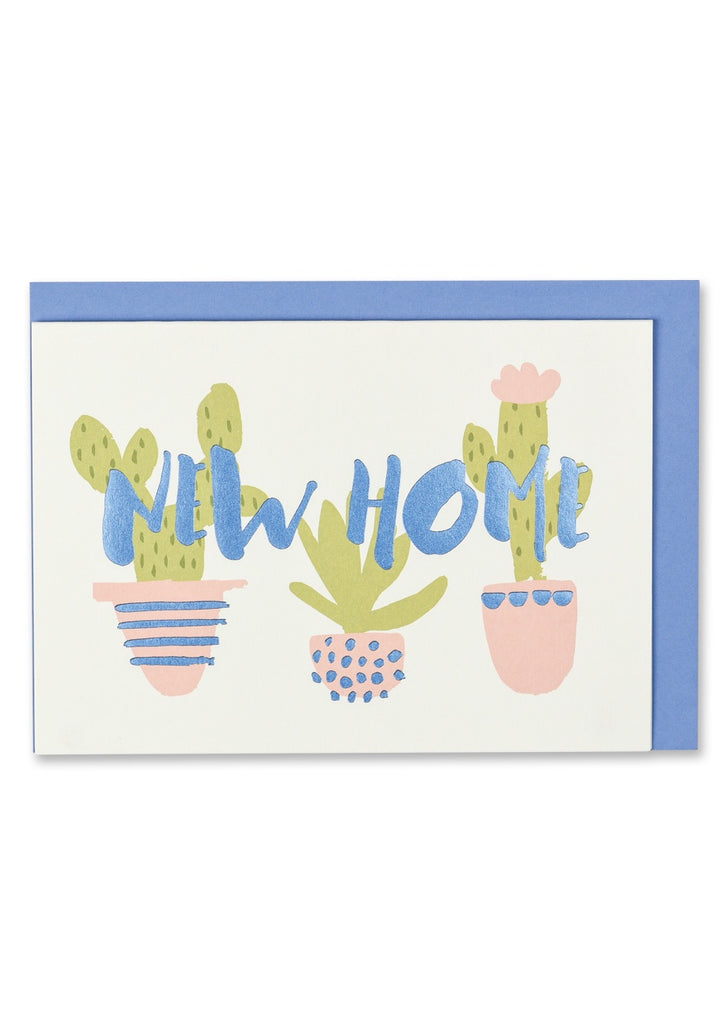 New Home Cactus Card