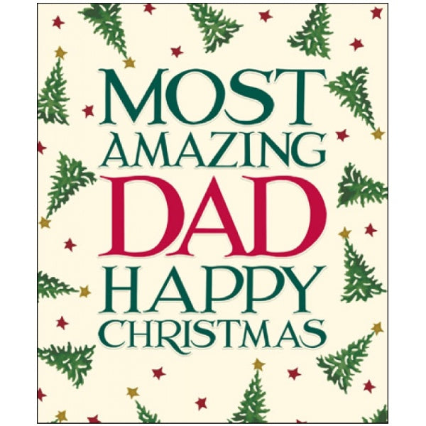 Most Amazing Dad Christmas Card