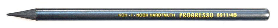 4B Koh-I-Noor Woodless Graphite Pencil