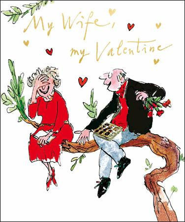 My Wife My Valentine Card