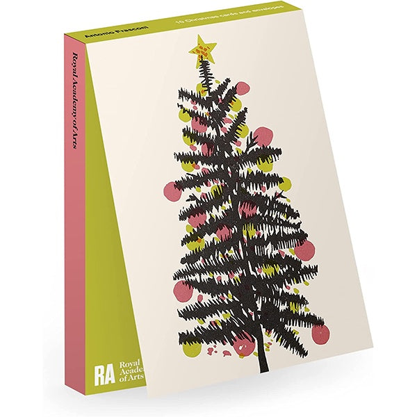 Antonio Frasconi Tree Pack of 10 Christmas Cards