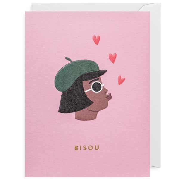 Lady Bisou Card by Ruby Taylor