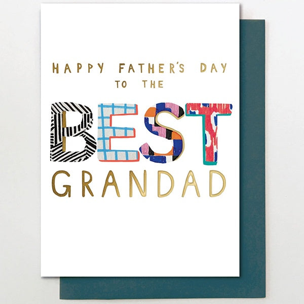 Happy Father's Day To The Best Grandad Card