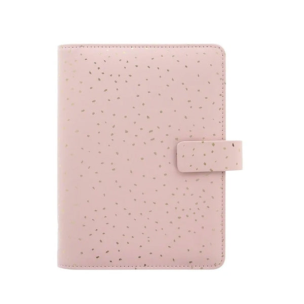 Filofax Rose Quartz Confetti Personal Organiser