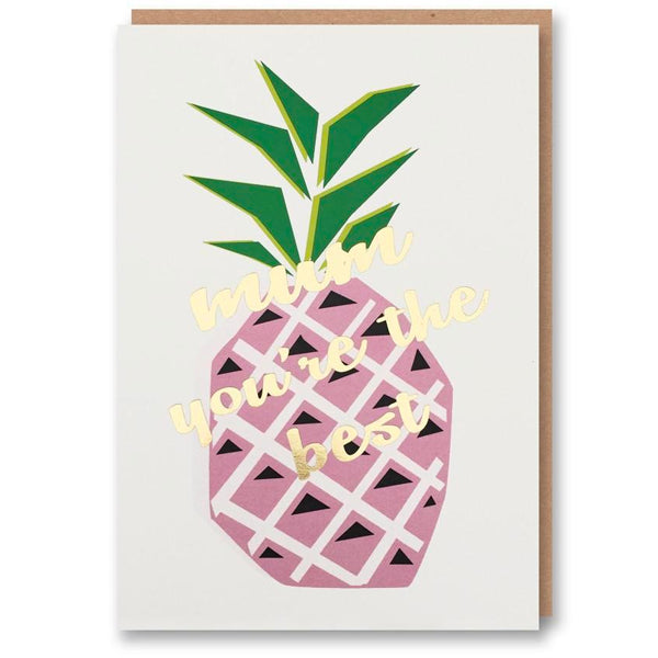 Mum You're the Best Card