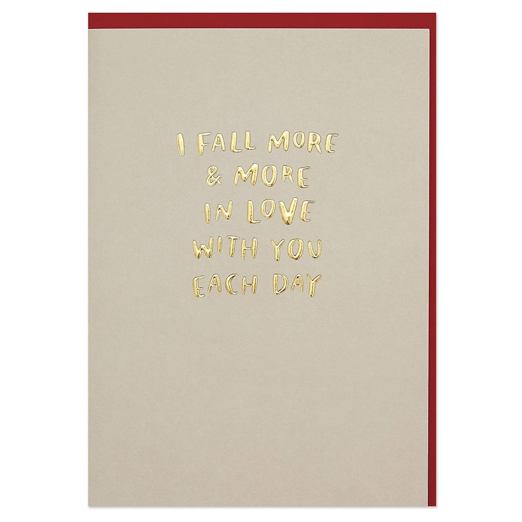 I Fall More in Love Card