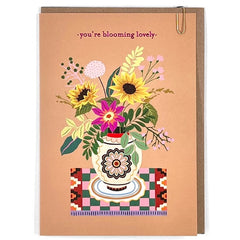You're Blooming Lovely Flowers Card