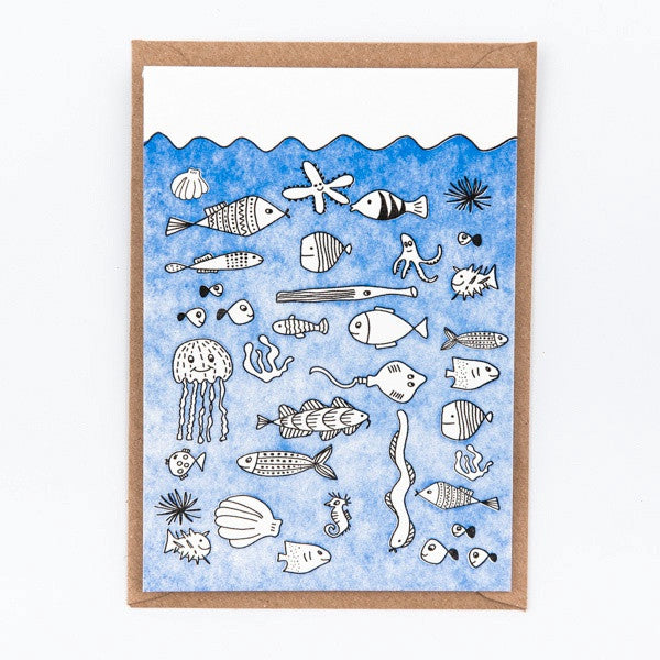 Fish in the Sea Postcard