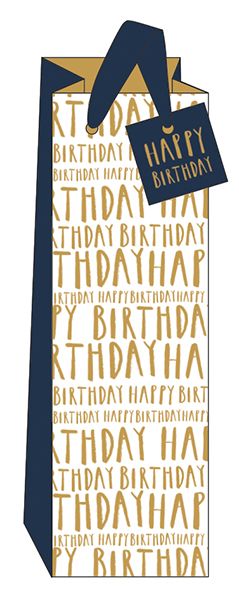 Just My Type Bottle Bag