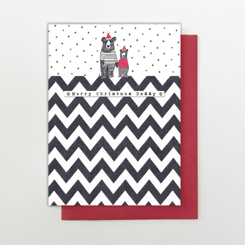 Merry Christmas Daddy Bear Card
