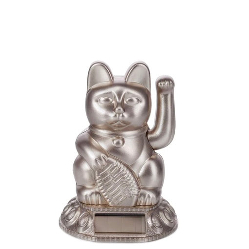 Lucky Cat Solar Waving Moonlight