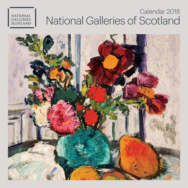 National Galleries Scotland Wall Calendar 2018
