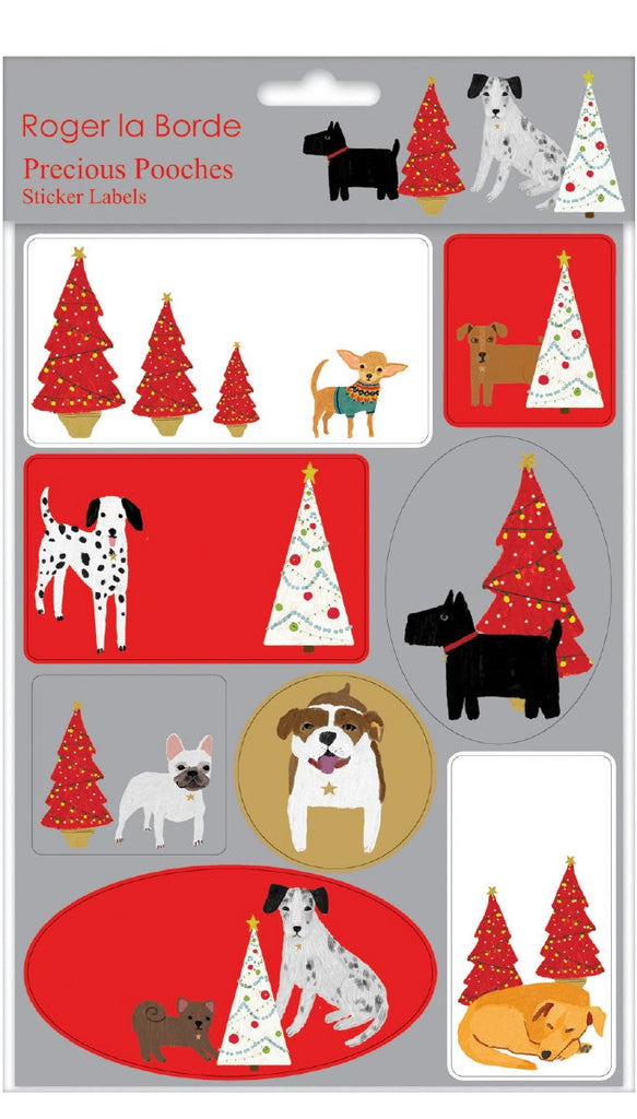 Precious Pooches Sticker Labels