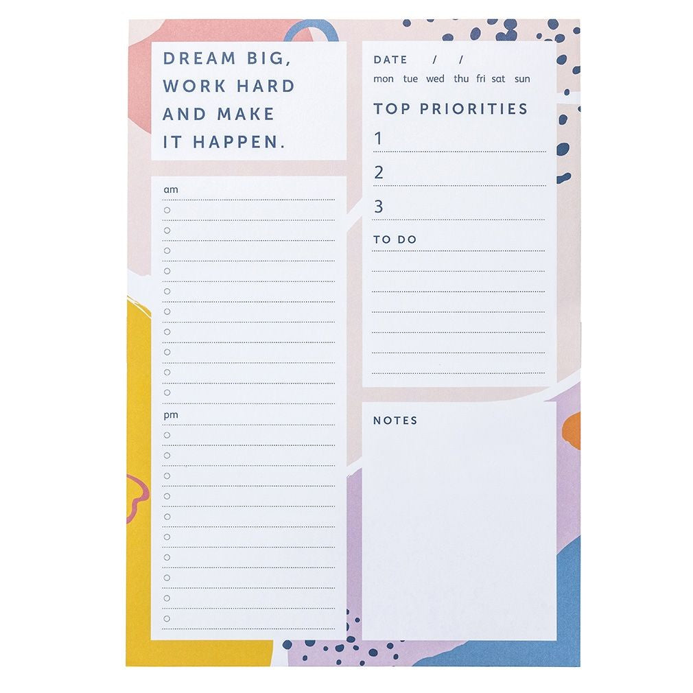 Busy B Bright Stripes List Pad