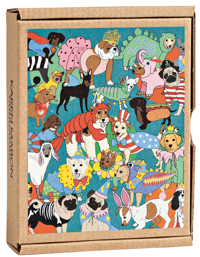 Fancy Dress Dogs Card Pack