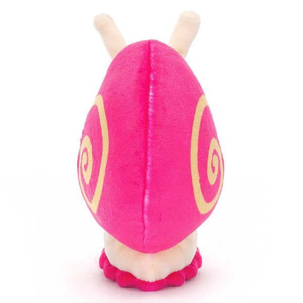 Jellycat Escarfgot Pink Snail Paper Tiger