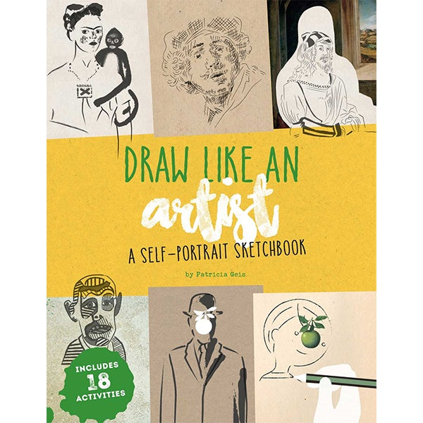 Draw Like an Artist Self-Potrait Sketchbook