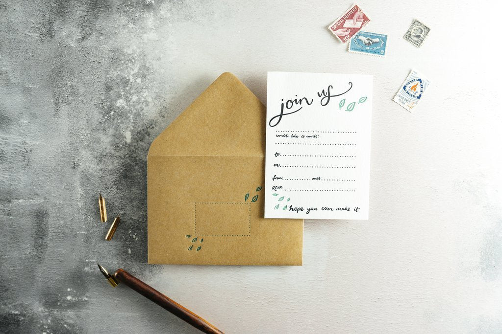 Join Us Invitations Set