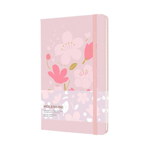 Limited Edition Moleskine Sakura Large Lined Notebook