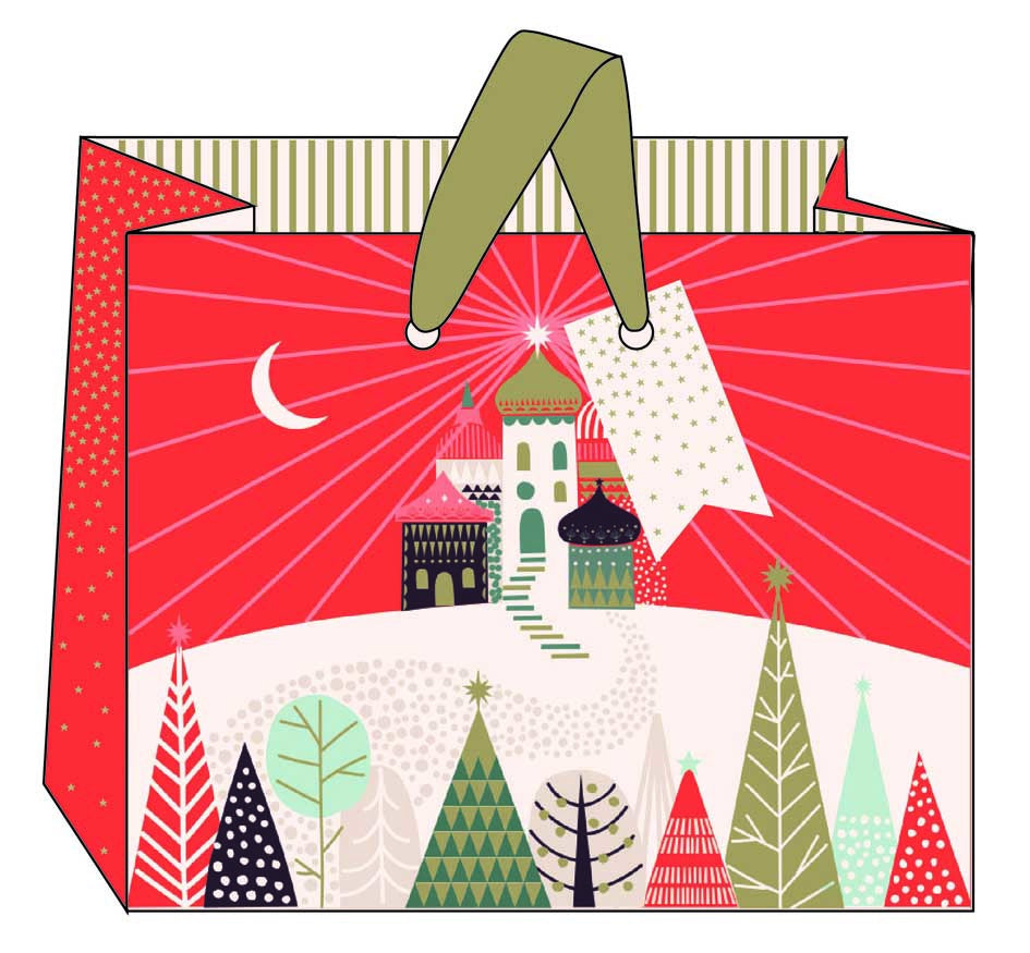 Landscape Starry Night Gift Bag