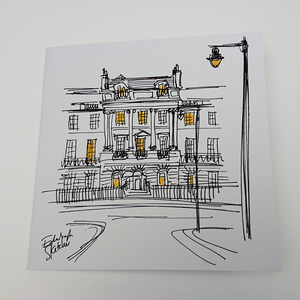 Melville Street Sketch Card