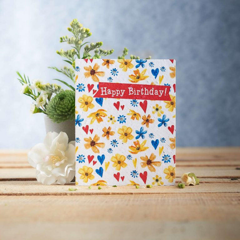 Happy Birthday Seed Card