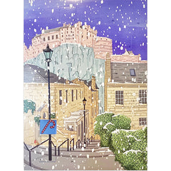 Edinburgh Castle and Vennel Steps Advent Calendar