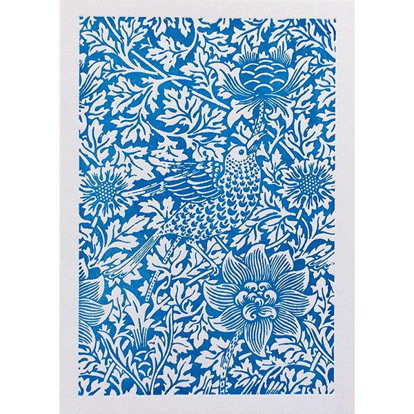 William Morris Bird Card