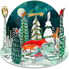 Alpine Foxes Pop & Slot Advent Calendar