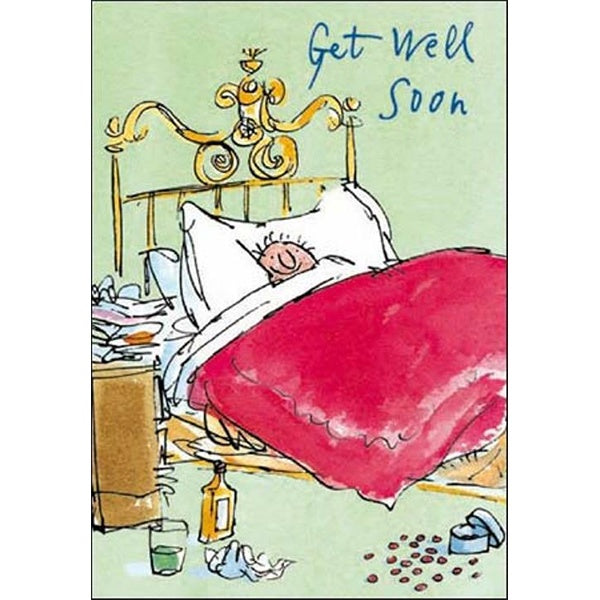Get Well Soon Quentin Blake Card