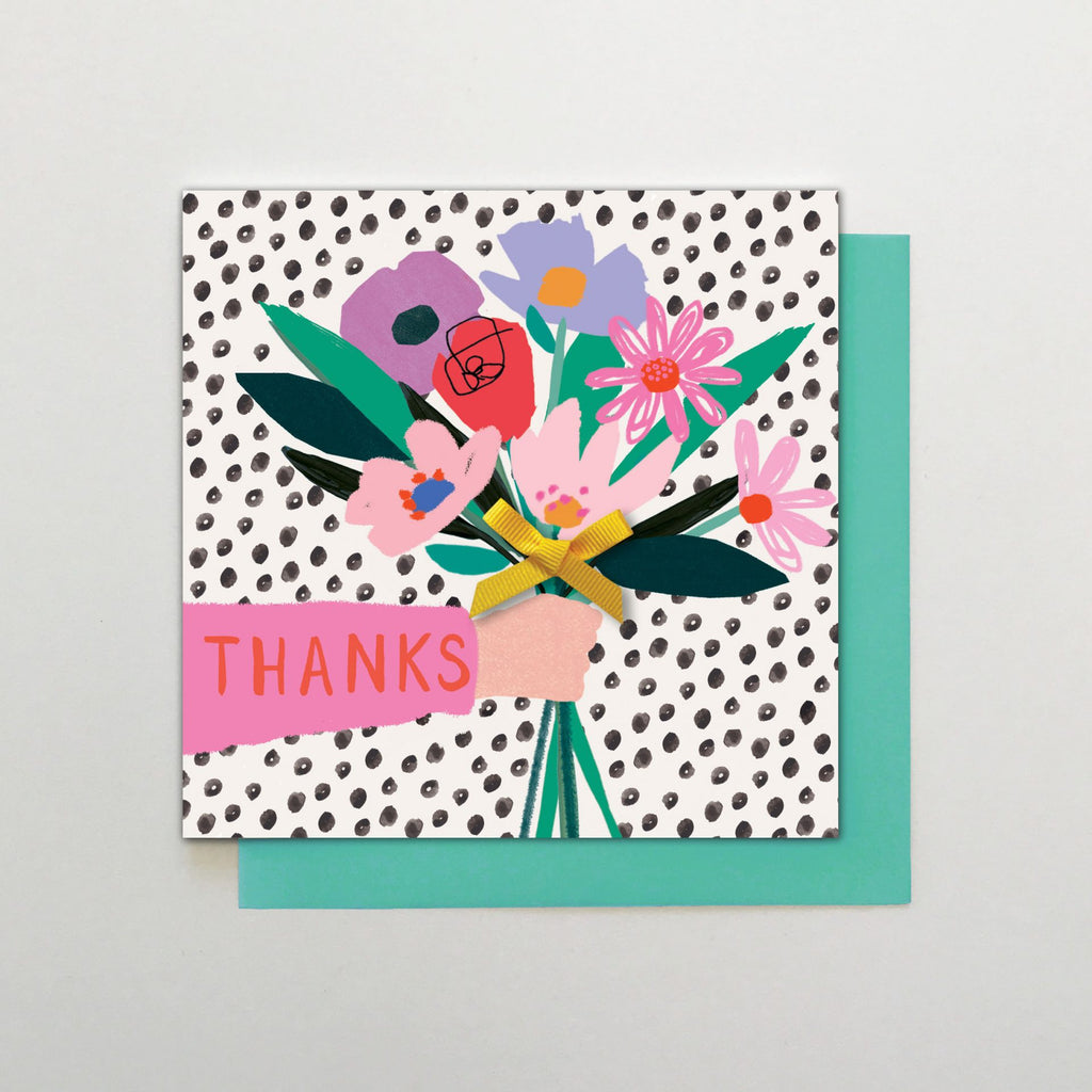 Thanks A Bunch Thank you Card