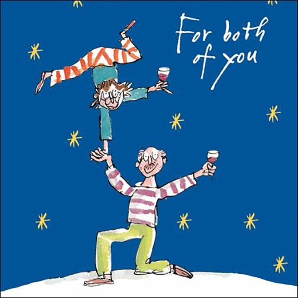 For Both of You Christmas Card