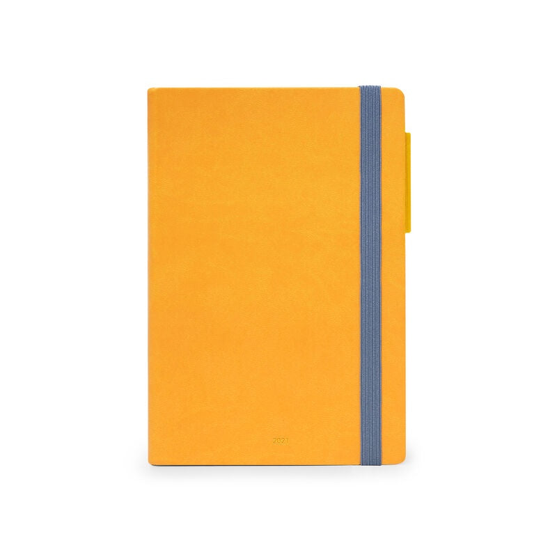 Medium Daily Diary 2021 Yellow