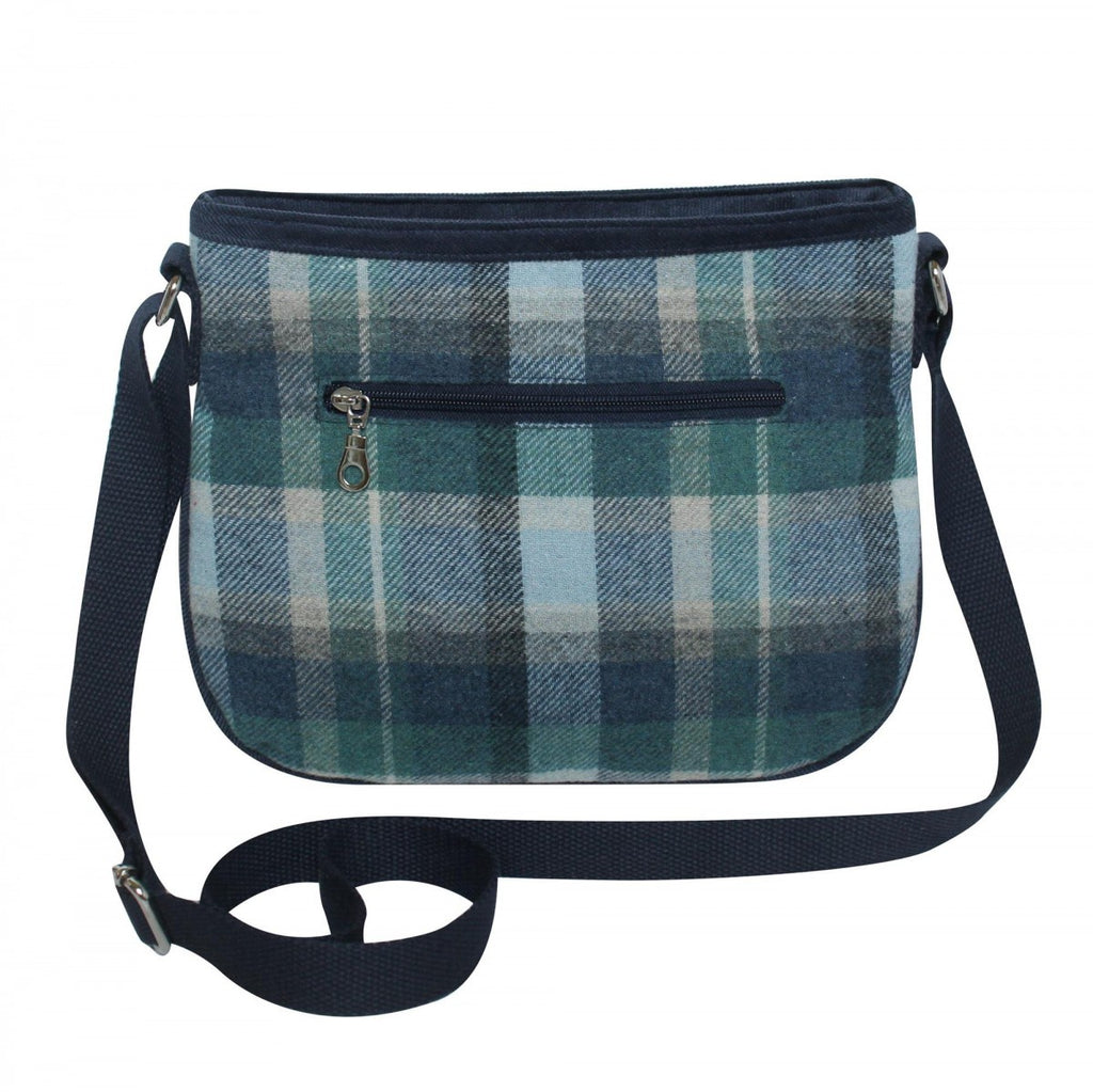 Cloudburst Tweed Rosy Messenger Bag