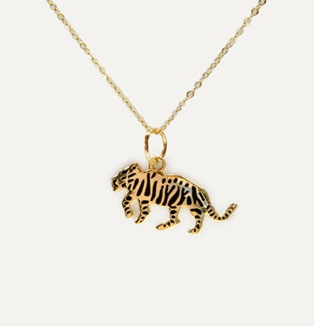 Tiger Necklace by Katy Welsh