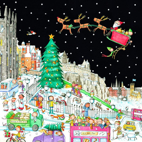 A View of the Mound Pack of 6 exclusive Christmas Cards