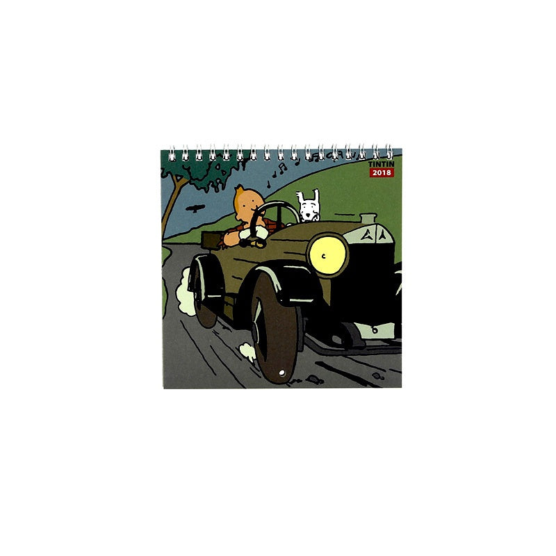 2018 Tintin Small Wall Calendar