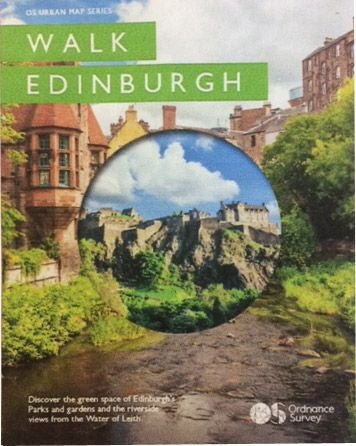 Walk Edinburgh OS Urban Map Series