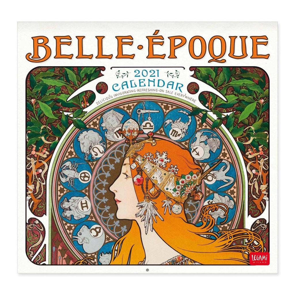 Belle Époque 2021 Long Calendar